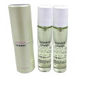 CHANEL シャネル CHANCE チャンス オー フレッシュ ツィスト&スプレイ(オードゥ トワレット)3x20 ml セット/ケース+リフィル×3 EDT...