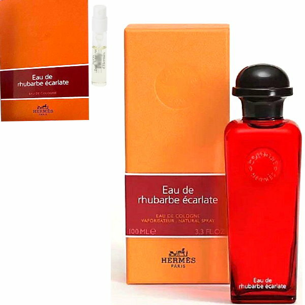 HERMES エルメス オー ドゥ ルバーブ エカルラット オーデコロン Eau de Rhubarbe ?carlate her-ecarlateパルファム Parfum 2ml 100ml EDT EDP オードトワレ オードゥ パルファン お試しトワレ ミニ香水パフューム スプレー化粧品 コスメ メイク新作サンプル