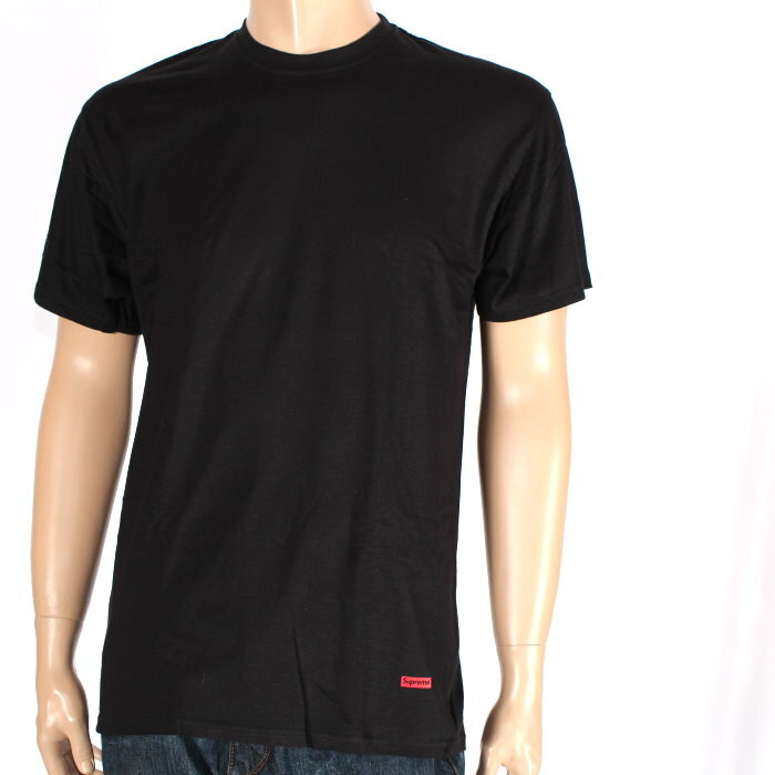 【1枚/ばら売り】 Supreme × Hanes シュプリーム ヘインズ タグレス Tシャツ ブラ...