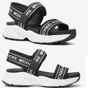 マイケルコース MICHAEL KORS KATRINA ハイブリッド スライドサンダル 49S4KAFS1D スニーカー ブラック スポーツ シューズ 厚底 ...