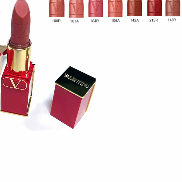 VALENTINO ヴァレンティノ ビューティ ロッソ ヴァレンティノ サテン リップ ルージュ 口紅 レディース ユニセックス コスメ化粧v-rouge-rosso