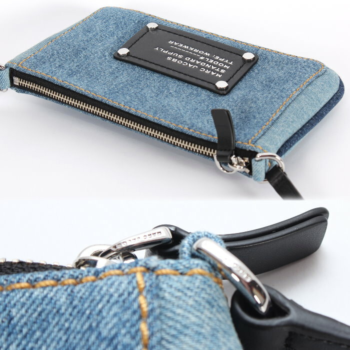 マークジェイコブス MARC JACOBS ショルダーバッグ デニム 4P5SMN001S02 403 ロゴパッチ クロスボディ 斜め掛け サコッシュ レディース ユニセックス 売れ筋