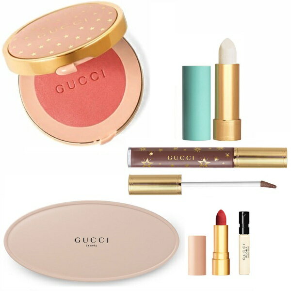 GUCCI　グッチ グッチ グロス ア レーヴルセット 6点セット フェイスコフレ 限定化粧口紅コスメビュー..