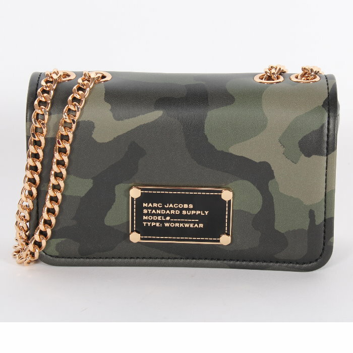 Rakuten - マークジェイコブス MARC JACOBS 2WAY ミニ チェーンバッグ 4S5SMN002S01 304カモフラ　001ブラック　ピンク　ラベンダー　チェーン クロスボディ クラッチバッグ ショルダーバッグ 斜め掛けコンパクト レディース ユニセックス 売れ筋