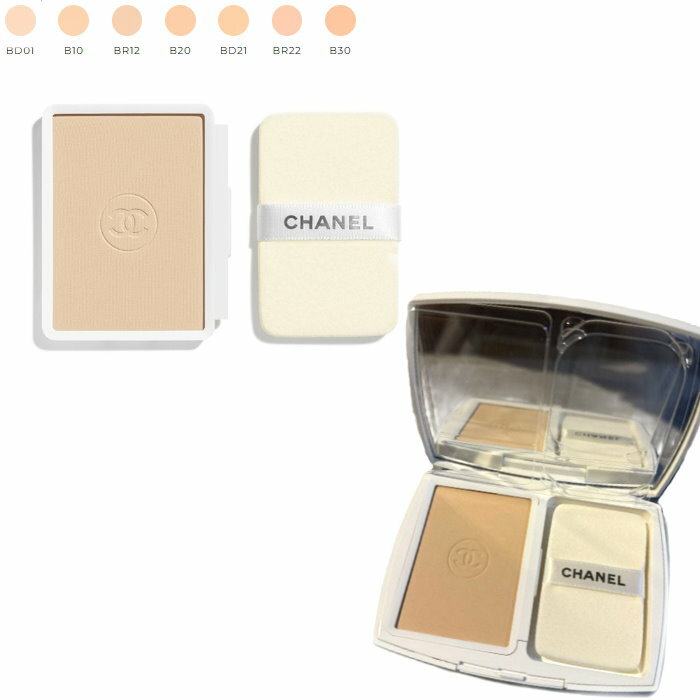 【エントリーPT5倍】【リフィル】CHANEL シャネル エクラ プルミエ コンパクト パウダリー ファンデーション（肌悩みをカバーし、長時間続く明るい仕上がり）SPF 30/PA+++ ビューティ化粧品 コスメ メイクc-eclat-premier-bright