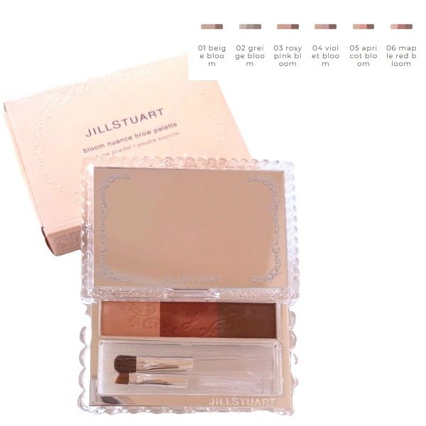 JILL STUART　ジルスチュアート　ブルームニュアンス ブロウパレット jill-4971710582　ビューティコスメ化粧品　アイブロウ　内容量3gの商品画像