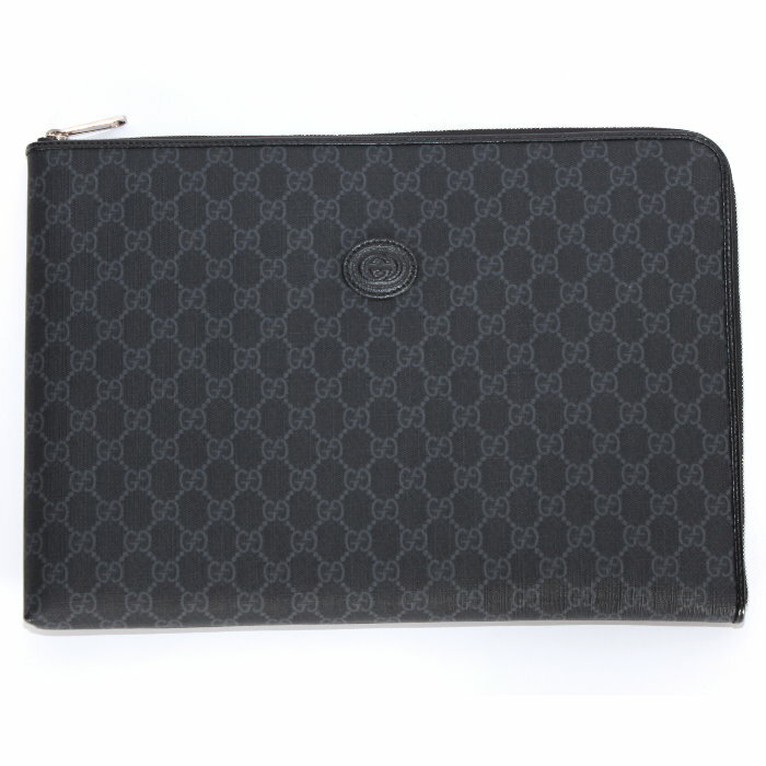 乐天商城 - グッチ GUCCI ミディアム ドキュメントケース 792117 92TCF 1000 ブラック GG インターロッキングG ラップトップケース クラッチバッグ セカンドバッグ ハンドバッグ ビジネスバッグ かばん 鞄 A4対応 メンズ レディース ユニセックス 売れ筋