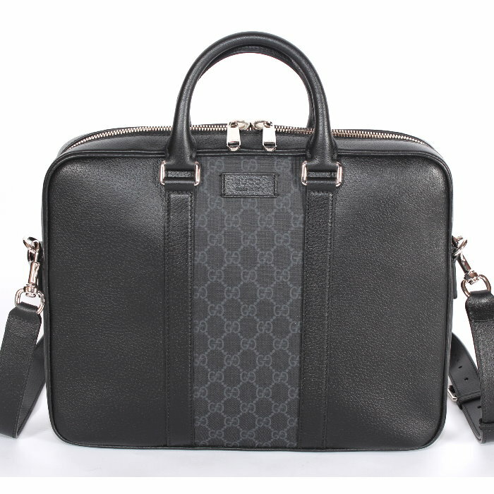 gucci///////////////\\\\\\\\\\\\\\\\\\\\\\\\\\\\\\\' - 【エントリーPt5倍】グッチ GUCCI GGスプリーム ミディアム ブリーフケース 795461 FACU5 1000 ブラック ショルダーバッグ 2WAY ハンドバッグ ショルダーバッグ ビジネスバッグ 書類かばん 通勤 通学 鞄 メンズ レディース ユニセックス 売れ筋
