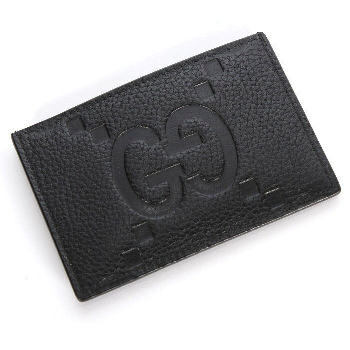 GUCCI グッチ ジャンボGG カードケース 812681 AABY0 ブラック/1000 グレー/1046 ...