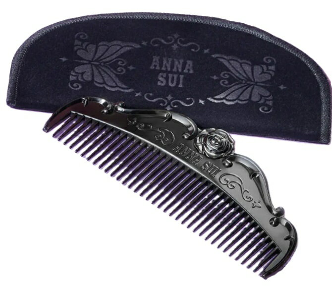 Rakuten - 【サンプル付き】ANNA　SUI　アナ スイ　ヘア コーム ブラッシュ ブラシ 櫛 ana-haircomb　コスメ化粧ギフト ビューティ レディース