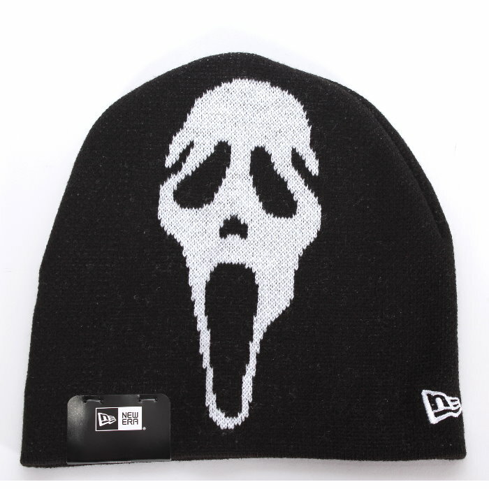Rakuten - Supreme New Era Ghostface Beanie シュプリーム ニューエラ ゴーストフェイス ビーニー ブラック フリーサイズ ロゴ刺繍 ニット帽 キャップ 帽子 ハット メンズ レディース ユニセックス 売れ筋