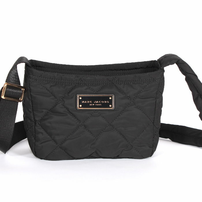 Rakuten - マークジェイコブス MARC JACOBS キルティング ナイロン ショルダーバッグ ブラック H107M06SP21 001 クロスボディ 斜め掛け レディース ユニセックス 通勤通学 売れ筋