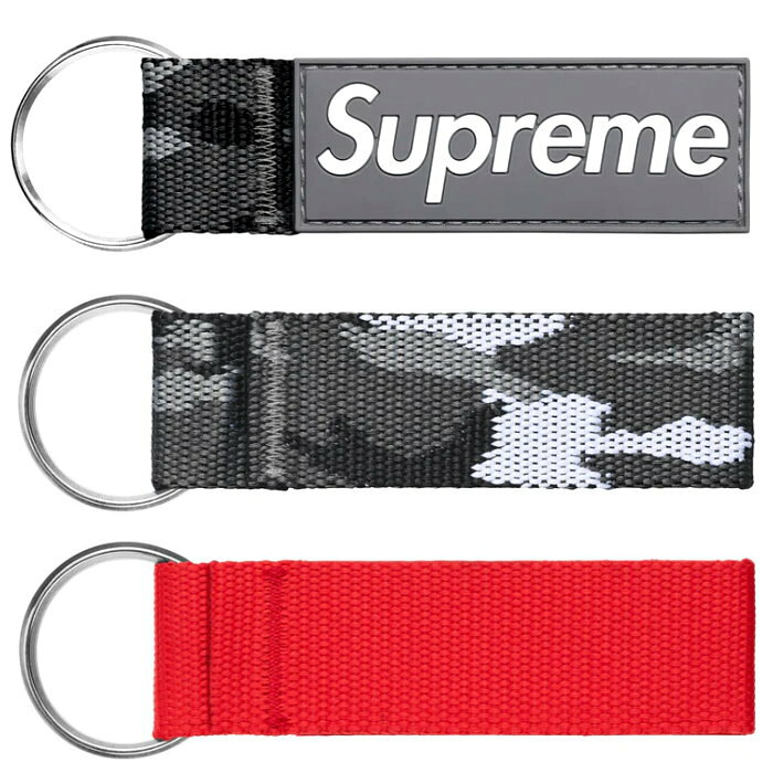 Supreme シュプリーム ウェビング キーホルダー Webbing Keychain ボックスロゴラ...