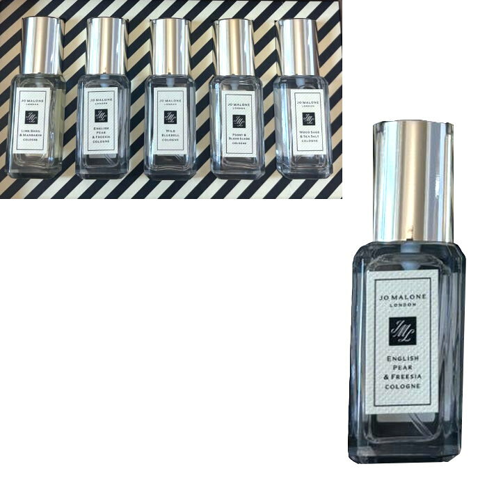 ジョー マローン ロンドン Jo Malone London 9ml コロン オードゥパルファン フレグランス香水EDP化粧品 コスメ メイク ビューティjo-cologne-sampleサンプルお試しミニ携帯イングリッシュペア peony&blushsuede woodsage&seasalt englishpear&freesia widlbluebell cuore-11211129 CUORE パッケージ画像