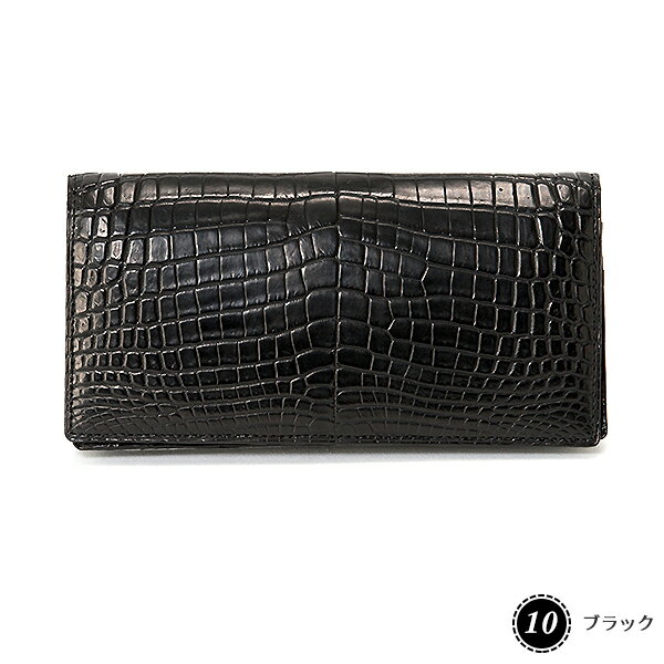 楽天市場】青木鞄 アオキ luggage aoki 1894 クロコダイル 長財布 matt
