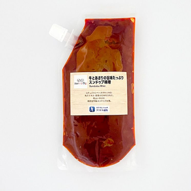 牛とあさりの旨味たっぷりスンドゥブ味噌(200g) 【冷凍】◎ソース タレ たれ スンドゥブ スープ チゲ鍋 ..