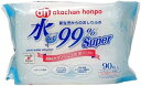 水99％ Super 新生児からのおしりふき 90枚入り 無香料 (6個セット) アカチャンホンポ 赤ちゃん本舗