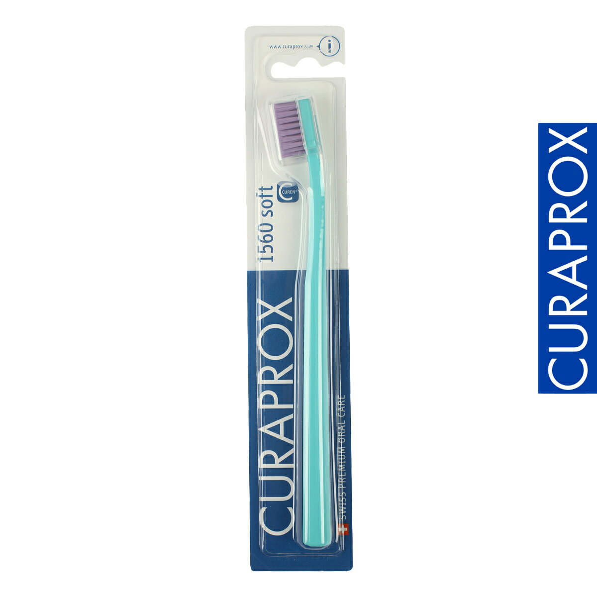 【公式】クラプロックス CS1560 ソフト 歯ブラシ 大人用 やわらかめ CUREN (クーレン)繊維 1560本 1本
