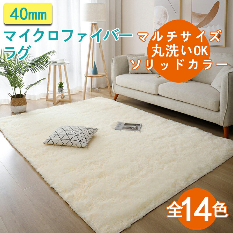 【送料無料】ラグ カーペット ラグマット 長方形 洗える オールシーズン 防ダニ 北欧 絨毯 各サイズ 滑り止め付 ホットカーペット床暖房対応 全11色　100*160cm