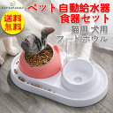 【送料無料】自動給水器 フードボウル 餌入れ エサ入れ 犬 早食い防止 食器 小型 ペット 猫 おやつ ドッグ キャット 食べ過ぎ 皿 スローフード ダイエット グッズ シンプル