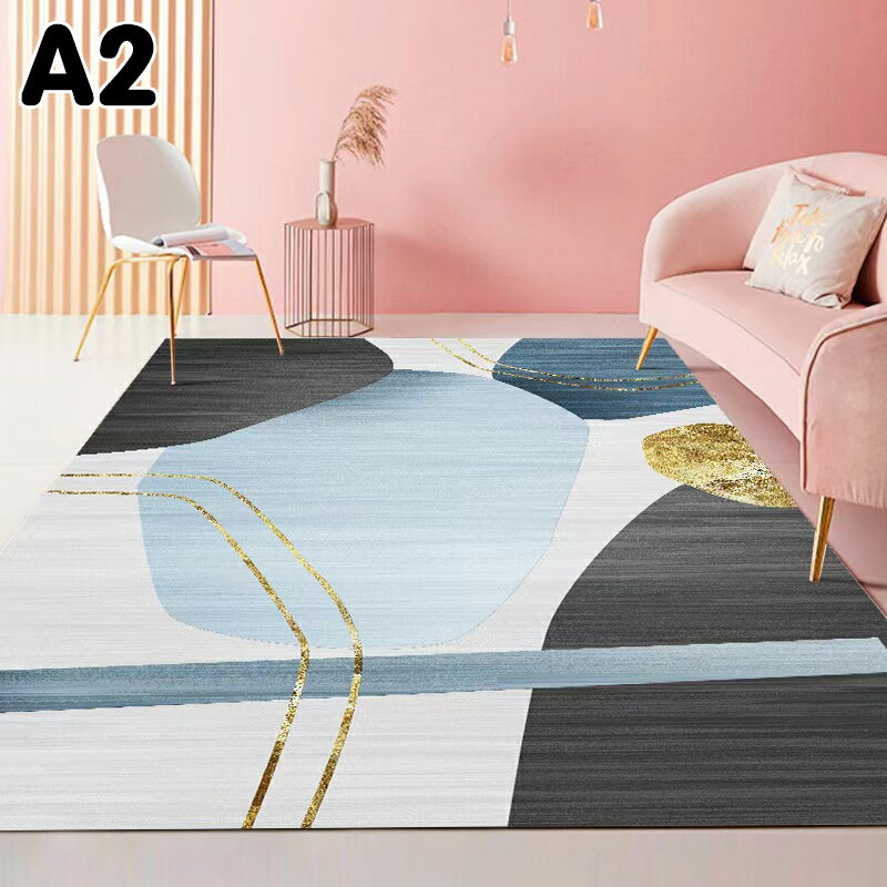 【送料無料】玄関マット ラグ 洗える マット 約120*160cm すべりにくい 北欧 玄関 屋内 夏 春 冬 ラグカーペット プレゼント 吸水 速乾 滑り止め 安全 1pcs 3