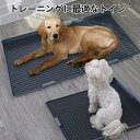 【送料無料】犬トイレ トイレトレー 犬 ペットトイレ おしゃれ いぬ トイレトレーニング ペットトレー ワイド ペット用 フチもれ防止 いたずら防止 ふち漏れ ...