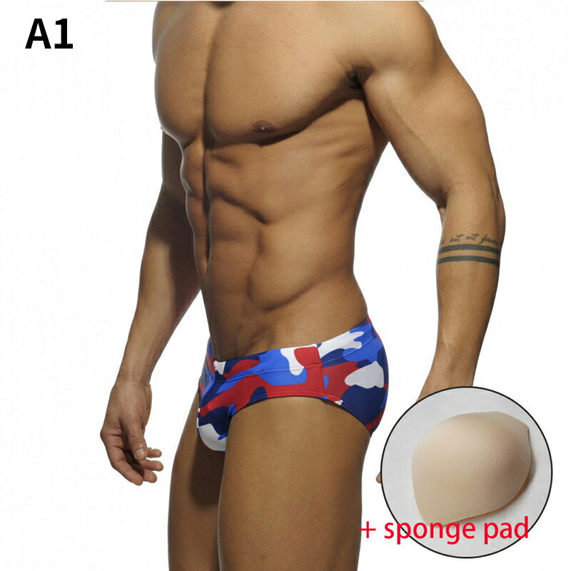 ビキニブリーフ メンズ メンズファッション 迷彩 水着 ネイビー フィットネス水着 競泳 水泳 プール スイミングパンツ メンズ ジム スイムウェア 男性 競技 練習用 海水パンツ 涼しい 夏 ツルツル 男性 下着 セクシー ジョックストラップ M L XL XXL 4colors