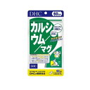 ※本商品は取り寄せ商品となります。発送までにお時間を頂く場合がございます。※商品のお届けをお急ぎの場合には、お手数ではございますがご注文前にお問い合わせ下さい。 ※パッケージデザイン等は予告なく変更されることがあります。 【DHCカルシウム／マグの商品詳細】 ☆骨や歯の形成に欠かせないミネラルを理想のバランスで配合 カルシウムとマグネシウムは骨や歯の形成に欠かせない必須ミネラル。体内で密接な関わりをもつため、2つのミネラルをバランスよく摂取することが大切です。 『カルシウム／マグ』は、カルシウムとマグネシウムが2：1の理想バランスに近い含有量である、天然素材ドロマイトを使用。加えてカルシウムの吸収を促進し、骨の形成を助けるビタミンDとサポート成分（カゼインホスホペプチド）を配合しました。 カルシウム不足を感じる方、加工食品などが多く栄養のバランスが偏りがちな方などにおすすめです。 頑強で折れにくい、イキイキとした毎日を目指しましょう！ 【栄養機能表示】 ●カルシウム及びマグネシウムは、骨や歯の形成に必要な栄養素です。 ●マグネシウムは、多くの体内酵素の正常な働きとエネルギー産生を助けるとともに、血液循環を正常に保つのに必要な栄養素です。 ●ビタミンDは、腸管でのカルシウムの吸収を促進し、骨の形成を助ける栄養素です。 【摂取方法】 ※水またはぬるま湯でお召し上がりください。 ※本品は、多量摂取により疾病が治癒したり、より健康が増進するものではありません。 ※多量に摂取すると軟便(下痢)になることがあります。一日の摂取目安量を守ってください。 ※乳幼児・小児は本品の摂取を避けてください。 ※本品は、特定保健用食品と異なり、消費者庁長官による個別審査を受けたものではありません。 【名称】 カルシウム含有食品 【原材料名】 ドロマイト（炭酸カルシウムマグネシウム）（ドイツ製造）、乳糖、フラクトオリゴ糖、カゼインホスホペプチド（乳成分を含む）/ゼラチン、ステアリン酸Ca、安定剤（グァーガム）、イカスミ色素、ビタミンD3 【栄養成分表示】 ［3粒2043mgあたり］熱量1.9kcal、たんぱく質0.22g、脂質0.03g、炭水化物0.19g、食塩相当量0.002g、ビタミンD2.2μg（40）、カルシウム360mg（53）、マグネシウム206mg（64）、CPP（カゼインホスホペプチド）9.7mg 【アレルギー物質】 乳・いか・ゼラチン 【栄養機能食品とは？】 栄養機能食品とは、一日に必要なビタミンやミネラルなどの栄養成分が不足している場合、その補給・補完のために利用する食品です。ビタミンCやカルシウムなど、一日当たりの摂取目安量に含まれる栄養成分量が、国で定めた基準値の範囲内で含まれていれば、基準に従って定められた、栄養成分の機能の表示ができる食品です。ただし、特定保健用食品と異なり、消費者庁長官の個別の許可を受けたものではありません。 あくまでも、バランスのとれた食生活をしたうえで、栄養機能食品を利用するのがおすすめです。 【内容量】 1日3粒目安/60日分 【健康食品について】 ※1日の目安量を守って、お召し上がりください。 ※お身体に異常を感じた場合は、飲用を中止してください。 ※特定原材料等27品目のアレルギー物質を対象範囲として表示しています。 原材料をご確認の上、食物アレルギーのある方はお召し上がりにならないでください。 ※薬を服用中あるいは通院中の方、妊娠中の方は、お医者様にご相談の上お召し上がりください。 ●直射日光、高温多湿な場所をさけて保存してください。 ●お子様の手の届かないところで保管してください。 ●開封後はしっかり開封口を閉め、なるべく早くお召し上がりください。 食生活は、主食、主菜、副菜を基本に、食事のバランスを。 【区分】 健康食品 日本製 【使用期限】 使用期限まで1年以上の商品をお送りいたします。 【メーカー（製造者）】 株式会社ディーエイチシー 東京都港区南麻布2-7-1 TEL:0120-575-391 【広告文責】 株式会社グローバルネットエルズ 連絡先電話番号：06-4792-7007