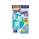 ※本商品は取り寄せ商品となります。発送までにお時間を頂く場合がございます。※商品のお届けをお急ぎの場合には、お手数ではございますがご注文前にお問い合わせ下さい。 ※パッケージデザイン等は予告なく変更されることがあります。 【DHC乳酸菌EC-12の商品詳細】 ☆5,000億個以上の乳酸菌で好調環境キープと元気な毎日を！ スッキリと元気な毎日をキープするためには、ビフィズス菌や乳酸菌など善玉菌の多い腸内環境に整えておくことが大切。善玉菌は年齢とともに減少するうえ、ストレスや食生活の乱れなどで悪玉菌が増えてしまうこともあると言われています。 DHCの『乳酸菌EC-12』は、1日1粒で5,000億個以上の乳酸菌EC-12とラクチュロースを補うことができます。健やかな環境をキープしたい、いつまでも元気で過ごしたいといった方におすすめのサプリメントです。 【乳酸菌EC-12とは】 もともと私たちの腸内にすむ、善玉菌の一種エンテロコッカスフェカリス菌のバリアパワーを整えるはたらきを、最大限に発揮できるよう加工した殺菌乳酸菌。小さな菌なので、少量で多くの菌数を摂ることができます。 【摂取方法】 ※水またはぬるま湯でお召し上がりください。 【名称】 乳酸菌利用食品 【原材料名】 乳酸菌末(殺菌乳酸菌体、デキストリン)、ラクチュロース(乳成分を含む)／ゼラチン、セルロース、ビタミンC、酸化防止剤(ビタミンE)、ラクトフェリン、ビタミンB1、ビタミンB2、着色料(カラメル、酸化チタン)、微粒二酸化ケイ素 【栄養成分表示】 ［1粒229mgあたり］熱量0.9kcal、たんぱく質0.12g、脂質0.01g、炭水化物0.08g、食塩相当量0.002g、ビタミンC10mg、ビタミンB12.0mg、ビタミンB22.0mg 【アレルギー物質】 大豆・ゼラチン 【内容量】 1日1粒目安/20日分 【健康食品について】 ※1日の目安量を守って、お召し上がりください。 ※お身体に異常を感じた場合は、飲用を中止してください。 ※特定原材料等27品目のアレルギー物質を対象範囲として表示しています。 原材料をご確認の上、食物アレルギーのある方はお召し上がりにならないでください。 ※薬を服用中あるいは通院中の方、妊娠中の方は、お医者様にご相談の上お召し上がりください。 ●直射日光、高温多湿な場所をさけて保存してください。 ●お子様の手の届かないところで保管してください。 ●開封後はしっかり開封口を閉め、なるべく早くお召し上がりください。 食生活は、主食、主菜、副菜を基本に、食事のバランスを。 【区分】 健康食品 日本製 【使用期限】 使用期限まで1年以上の商品をお送りいたします。 【メーカー（製造者）】 株式会社ディーエイチシー 東京都港区南麻布2-7-1 TEL:0120-575-391 【広告文責】 株式会社グローバルネットエルズ 連絡先電話番号：06-4792-7007