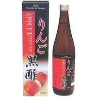 【ケース販売12本　送料無料】☆マルイ物産　りんご黒酢 720ml×12本☆