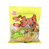 商品説明商品詳細健康フーズ ごまラーメン 100g 区分　健康補助食品・ダイエット・ラーメン内容　100g ※パッケージデザイン等は予告なく変更されることがあります。「健康フーズ ごまラーメン 100g」は、原料に100%国産小麦粉を用い、自然塩を使用した無かん水麺のインスタント麺です。麺の揚げ油には、100%植物油を使用しています。スープは自然の素材にこだわりました。ごまの風味が引き立った、美味しいラーメンです。 保存方法直射日光をさけ、常温で保存してください。お召し上がり方 1.お鍋にお湯500cc(コップ3杯)をわかし煮たったらラーメンを入れて、2分-3分位煮てください。 2.めんがほぐれましたら。火を止めて、添付のスープを加えてください。3.あり合わせの野菜を加えますとよりおいしくなります。 原材料名油揚げめん(小麦粉、植物油脂、小麦たん白、食塩)、食塩 、粉末しょうゆ、ごま、糖類、酵母エキス、粉末魚醤、香辛料、植物油脂 、魚介パウダー、麦芽エキス、ねぎ、卵殻カルシウム、酸化防止剤(ビタミンE)原産国製造販売元日本株式会社健康フーズ〒224-0021神奈川県横浜市都筑区北山田3-5-23 0120-807-111広告文責 キュアライフジャパン株式会社お問い合わせ先 0574-50-8306