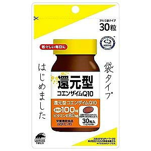商品説明商品詳細ユニマットリケン 還元型コエンザイムQ10 430mg×30粒区分：栄養機能食品(栄養成分：ビタミンE)内容：30粒 ※パッケージデザイン等は予告なく変更されることがあります。 【リケン 還元型コエンザイムQ10の商品詳細】 ●直接体内で働く還元型コエンザイムQ10を1日目安量2粒中に100mg配合し、更に国が定める規格基準内でビタミンEを8mg配合しています。 【召し上がり方】栄養機能食品として、1日2粒を目安に水またはぬるま湯と共にお召し上がりください。 【栄養機能食品表示】 ビタミンEは、抗酸化作用により、体内の脂質を酸化から守り、細胞の健康維持を助ける栄養素です。 【基準値に占める割合】 栄養素等表示基準値(18歳以上、基準熱量2200kcal)に占める割合：ビタミンE 127％ 【注意事項】 ・高温多湿、直射日光を避けて冷暗所に保存してください。・のどに詰まらせないように注意してください。 ・体に合わない時は、ご使用をおやめ下さい。 ・本品は、多量摂取により疾病が治癒したり、より健康が増進するものではありません。1日の摂取目安量を守ってください。 ・本品は、特定保健用食品と異なり、消費者庁長官による個別審査を受けたものではありません。 ・食生活は、主食、主菜、副菜を基本に、食事のバランスが重要です。 賞味期限等の表記について 「西暦年/月/日」の順番でパッケージに記載。原材料名 サフラワー油、ゼラチン(豚皮由来)、還元型コエンザイムQ10、グリセリン、ミツロウ、カラメル色素、ビタミンE 原産国製造販売元 日本株式会社ユニマットリケン 東京都港区南青山2-7-28フリーダイヤル：0120-66-2226(受付時間：月-金AM10：00-PM4：00 祝日を除く) 広告文責キュアライフジャパン株式会社お問い合わせ先 0574-50-8306