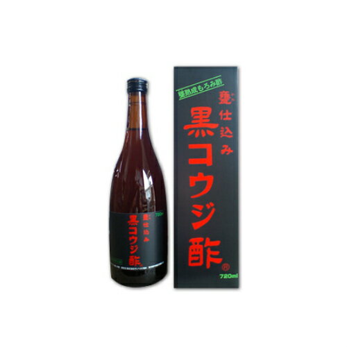 【6本セット送料無料】☆サンヘルス　黒コウジ酢　720mL×6本☆黒麹