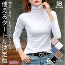 【5と0のつく日 ポイント10倍】 タートルネック インナー レディース タートル カットソー ロング Tシャツ 防寒 大きいサイズ きれいめ 秋 冬 トップス...