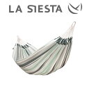 【あす楽対応】ハンモック ダブル スターターセット LA SIESTA ラシエスタ 日本正規販売店 保証 【 1〜2人用 新築】【ロープや金具がセットされているのですぐに使えます】 ラシェスタ 室内 キャンプ ブランド おしゃれ