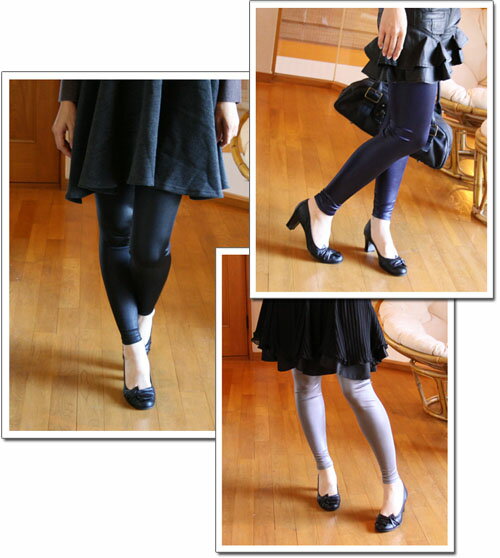 ★2点で1000円OFF対象商品★Re.Verofonna ヴェロフォンナ シャイン レギンス スパッ...