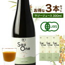 【通常価格より460円お得】サジー サジージュース 100% 300ml 3本セット SajiOne サジーワン 鉄分 ジュース ドリンク 妊婦 子供 シーベリ...