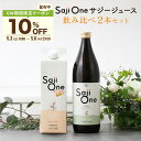 【5/3〜6限定 10%OFFクーポン配布中】サジーワン サジージュース 飲み比べ2本セット SajiOneオーガニック 柑橘ブレンド SajiOne 鉄分 鉄...