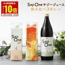 【7/10限定 P10倍×クーポン配布】サジーワン サジージュース 3本セット SajiOneオーガニック すっきり美味しいサジー 柑橘ブレンド 鉄分 鉄分補給...