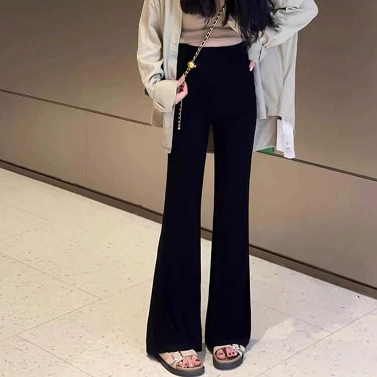 脚長 産後 フレアパンツ ヒップアップ フレアレギンス ずぼん マタニティウェア 可...