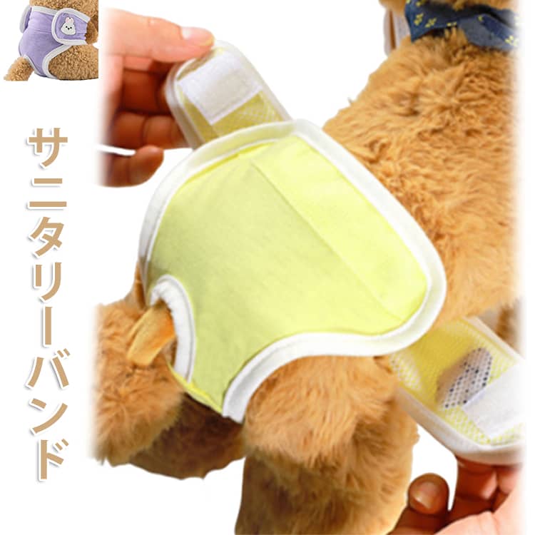 乐天商城 - 犬服 チワワ ドッグウェア メス バンド 犬 犬服 服 オムツ 生理 サニタリーベルト おむつ サニタリー マーキング防止 小型犬 お出かけ ナプキン カバー 生理用品 衛生 サニタリーパンツ しつけ用品 犬 ヒート 女の子 サニタリー 雌避妊 介護