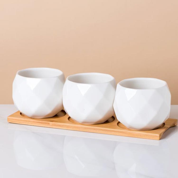 3個セット 塊根植物 底穴あり ハオルチア 寄せ植え 多肉植物 キューブ型 陶器 多肉 受け皿付き セダム 植木鉢 観葉植物 鉢植え 室内 鉢 フラワーポット 小サイズ 苔玉 サボテン 四角 エケベリア ハオルチア クラッスラ 3個セット カランコエ 屋外