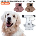 小型犬から大型犬まで対応のサニタリーパンツです。どこでもとめられてサイズ調整のしやすい幅広マジックテープや、おなかを締め付けず、ずれにくいカーブカット、おしりにしっかりフィットする伸縮ふちどりテープなど、快適さにこだわった商品です。1、内側クロッチ部分はメッシュ素材になっており、 　そこにティッシュペーパーや犬用ナプキンを取り付けて使用できます。2、ペットのしっぽをパンツの穴に通します。3、ウエストのちょうど良い位置でマジックテープを止めます。 サイズ S M L XL サイズについての説明 S～XL号※サイズはサイズ表の画像をご参照ください 素材 ポリエステル 綿 TPU 色 グレー ピンク ベージュ 備考 ●サイズ詳細等の測り方はスタッフ間で統一、徹底はしておりますが、実寸は商品によって若干の誤差(1cm～3cm )がある場合がございますので、予めご了承ください。 ●製造ロットにより、細部形状の違いや、同色でも色味に多少の誤差が生じます。 ●パッケージは改良のため予告なく仕様を変更する場合があります。 ▼商品の色は、撮影時の光や、お客様のモニターの色具合などにより、実際の商品と異なる場合がございます。あらかじめ、ご了承ください。 ▼生地の特性上、やや匂いが強く感じられるものもございます。数日のご使用や陰干しなどで気になる匂いはほとんど感じられなくなります。 ▼同じ商品でも生産時期により形やサイズ、カラーに多少の誤差が生じる場合もございます。 ▼他店舗でも在庫を共有して販売をしている為、受注後欠品となる場合もございます。予め、ご了承お願い申し上げます。 ▼出荷前に全て検品を行っておりますが、万が一商品に不具合があった場合は、お問い合わせフォームまたはメールよりご連絡頂けます様お願い申し上げます。速やかに対応致しますのでご安心ください。