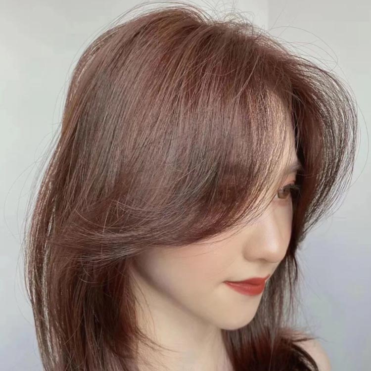 【送料無料】2本入り 前髪ウィッグ つけ毛 小顔 簡単 ワンタッチ ヘアアレンジ ウイッグ 耐熱ウィッグ エクステンション ポイントウィッグ 前髪ポイントウイッグ ヘアピース curios-1989-10003474 CURIOS サンプル画像3