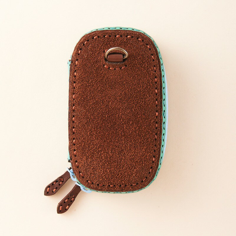 CURIOUS MARKETの【OJAGA DESIGN オジャガデザイン】 GYPSY 鍵 キーケース スマートキー ノンタッチキー カードキー 駐車券 ICカード カード収納 Dカン 革 牛革 本革 レザー プレゼント ギフト オジャガ｜アングル2
