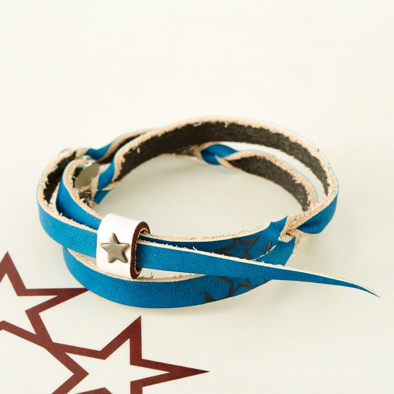 【OJAGA DESIGN オジャガデザイン】 GIENAH ブレスレット アクセサリー 二重 二重巻き 手首 革 牛革 本革 レザー プレゼント ギフト ブル...