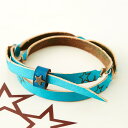 【OJAGA DESIGN オジャガデザイン】 GIENAH ブレスレット アクセサリー 二重 二重巻き 手首 革 牛革 本革 レザー プレゼント ギフト エメ...