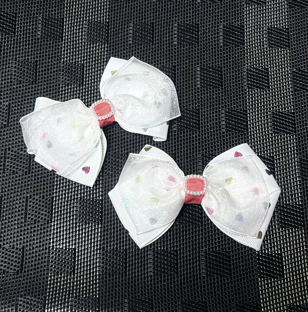 サンプルヘアピン15　2個セット(1ペア) 試作品 コスプレ 可愛い 発表会 ヘアクリップ パーティ 髪飾り サンプル品ですので不具合がある場合がございます。ご理解の上ご購入下さい。 5
