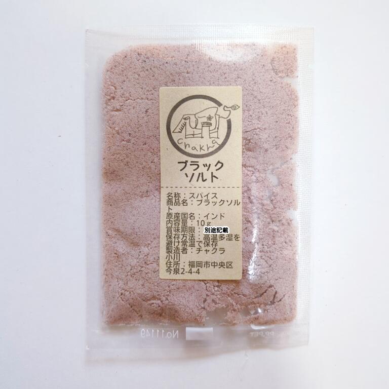 ブラックソルト(black salt) 10g 少量な