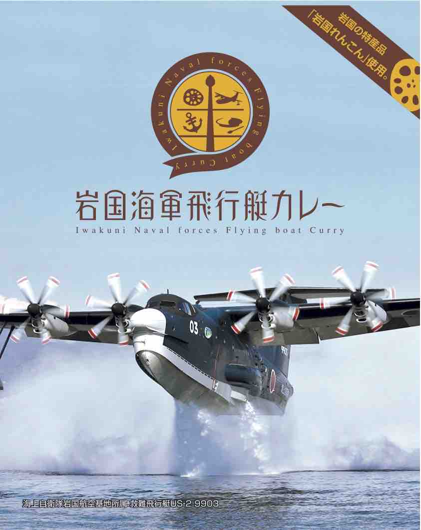 【ポスト投函送料無料】山口ご当地カレー 岩国海軍飛行艇カレー 200g